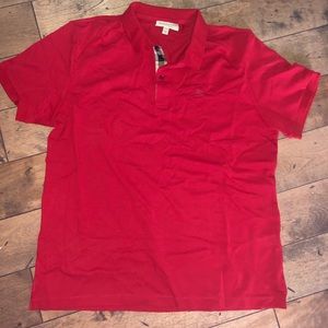 Men’s Burberry polo shirt